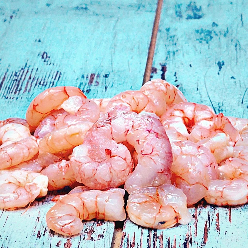 Raw Peeled Shrimp Ifish Hong Kong