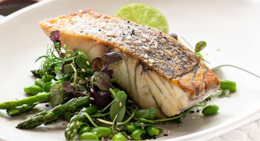 Barramundi dish